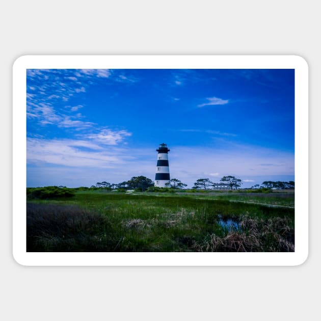 Bodie Island Lighthouse Sticker by Ckauzmann